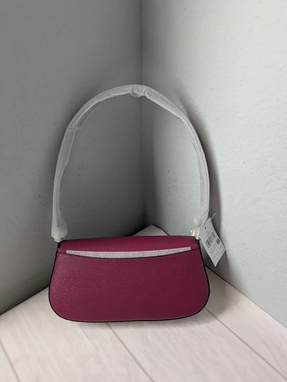 NWT Kate Spade KP190 Quinn Shoulder Bag in Dark Raspberry with Gold Hardware